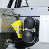 Kabolite 6x6 Hydraulic RC Dumper Truck 1/14 Scale Model W/ Sound Light Radio Control Battery for K3364 KABO Tipper Cars