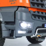 Kabolite 6x6 Hydraulic RC Dumper Truck 1/14 Scale Model W/ Sound Light Radio Control Battery for K3364 KABO Tipper Cars