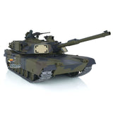 2.4Ghz Henglong 1/16 TK7.0 Barrel Recoil M1A2 Abrams Ready To Run Remote Controlled BB IR Tank 3918 Metal Tracks W/ Rubbers