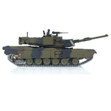 2.4G Henglong 1/16 TK7.0 M1A2 Abrams Radio Controlled Ready To Run IR Tank 3918 360 Turret Barrel Recoil Metal Tracks Sprockets