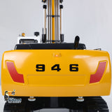 1/14 946 9CH Tracked Hydraulic RC Excavator Metal Remote Control Construction Vehicle Model Ripper Tiltable Bucket