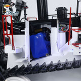 1/14 3-Plow D11T Hydraulic RC Heavy-duty Bulldozer Remote Control Dozers PL18EV Assembled Painted Sound Light Smoke