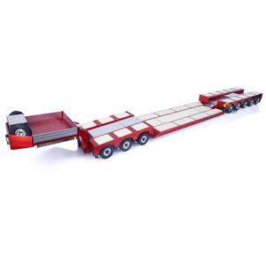 DG-996 8 Axles 1/14 RC Hydraulic Trailer Metal 5+3 Hydraulically Suspended Remote Controlled Truck ESC Servo Motor