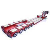 DG-996 8 Axles 1/14 RC Hydraulic Trailer Metal 5+3 Hydraulically Suspended Remote Controlled Truck ESC Servo Motor