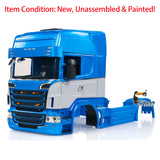 R730 Plastic Cabin Body Shell for 1/14 6*6 6*4 RC Tractor Car Remote Controlled Truck Painted Simulation Model