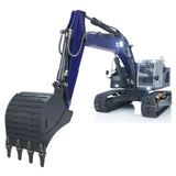 Metal 1:14 Hydraulic Remote Control Metal Excavator for Model 945 With Bucket Quick Coupler Light Rotating Light Radio Control