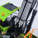 1:14 Tracked Remote Control Hydraulic Excavator Bucket EC380 RC Engineering Vehicles With Motor ESC Without Sound Light Battery