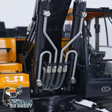 1/14 Hydraulic Remote Control Excavator EC380 Metal RC Construction Truck Model W/ Hydraulic Grab Metal Ripper Buckets Transmitter