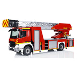 1/14 Ladder Truck 3363 RC Fire Truck 4X2 Drive Metal Chassis ST8 Radio Control 2Speed Gearbox Ready To Run Painted Assembled Car