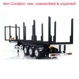 1/14 Scale 3Axle Toucanrc Remote Control Timber Truck Pole Tractor Flatbed Semi Trailer Lorry KIT Model W/O ESC Servo Motor