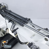 1/20 Scale Metal Hydraulic RC Excavator for 996 w/ Pump Valve ESC Motor Smoking Frsky taranis XE radio controller