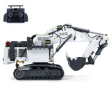 1/20 Scale Metal Hydraulic RC Excavator for 996 w/ Pump Valve ESC Motor Smoking Frsky taranis XE radio controller