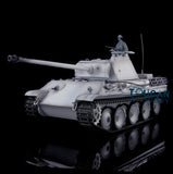 Henglong 1/16 TK7.0 Upgraded German Panther G FPV Ready To Run Remote Controlled Tank 3879 W/ 360 Turret Metal Tracks Idlers