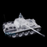 Henglong 1/16 TK7.0 Upgraded German Panther G FPV Ready To Run Remote Controlled Tank 3879 W/ 360 Turret Metal Tracks Idlers