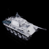 Henglong 1/16 TK7.0 German Panther G Ready To Run Remote Controlled Tank 3879 W/ 360 Turret Metal Tracks Sprockets Idlers Wheels