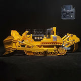 Pre-order 1/14 JDM Model D575 Heavy Hydraulic Bulldozer 575 Painted Assembled Dozer Radio Control Paladin 18 Lite Sounds Lights System teshulianjie