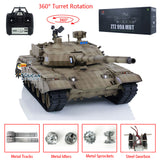 Henglong 1/16 7.0 Upgraded Chinese 99A RTR RC Panzer Remote Controlled Military Car Tank DIY Model 3899A W/ 360 Turret Toys