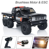 CROSSRC EMO XL 1/8 RC Rock Crawler Car 6WD Radio Controlled Off Road Vehicles Model Brushless Motor 1800KV ESC Light Sound Radio
