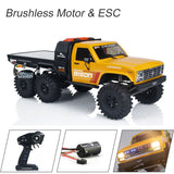 CROSSRC EMO XL 1/8 RC Rock Crawler Car 6WD Radio Controlled Off Road Vehicles Model Brushless Motor 1800KV ESC Light Sound Radio