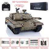 Henglong 1/16 7.0 99A RC Tank Remote Controlled Military Vehicle Chinese Panzer 3899A 360 Turret Metal Tracks Wheels