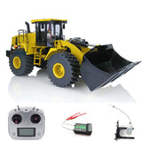 Metal 1/14 470 RC Hydraulic Loader Remote Control Construction Vehicle Model ESC Motor Lights Sound Pump Flysky I6S W/O Battery WA470