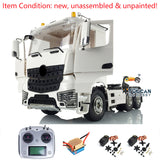 Toucanrc 1/14 RC Tractor Truck 6x4 Radio ESC Servo Motor 3Axles Model fro TAMIYA Remote Control Vehicles