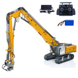 1/14 CUT K970-300S Hydraulic RC Excavator Remote Control Demolition Machine Painted Assembled Model TandemXE