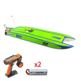 E32 Fiber Glass Electric Racing RTR RC Boat W/ Motor Servo ESC Battery Flysky Radio System Remote Control Toys