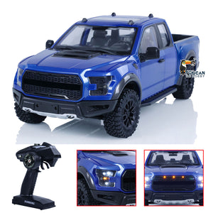 JDM 1:10 RC Crawler Car F150 Remote Control Off-road Vehicles Sound Light System Painted and Assembled Emulated Car Hobby Models