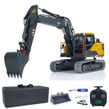 EC160E 1:14 RC Hydraulic CNC 3 Arms Excavator Remote Control Diggers Standard Version Painted and Assembled Flat Bucket