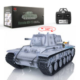 Henglong 1/16 Scale TK7.0 Upgraded Soviet KV-1 RTR RC BB IR Tank 3878 W/ 360 Turret Metal Tracks Sprockets Idlers Road Wheels