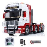 1/14 RC Tractor Truck RTR Remote Control Car Smoke Unit TOUCAN 8X8 Metal Chassis 2-speed Transmission