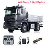 1/14 Scale Kabolite 5701 RC Dump Truck 4x4 Remote Control Dumper Car Sound Light Model