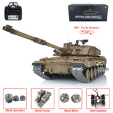 1/16 TK7.0 Henglong Challenger II Remote Controlled Tank 3908 360 Turret Metal Tracks Idlers Sprockets Road Wheels Smoke Sound