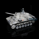 2.4Ghz Henglong 1/16 Scale TK7.0 Upgraded Panzer III L RTR RC Metal Version Tank 3848 360 Turret Tracks Sprockets Idlers FPV