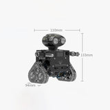 CN Stock Second-hand 85%New TECHING Metal Intelligent Electric Robot Remote Control Mechanical Model Kits