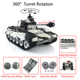 2.4Ghz Henglong 1/16 Scale TK7.0 Customized Ver King Tiger RC RTR BB IR Tank 3888A W/ Metal Wheels Barrel Recoil Smoke Sound