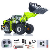 JDModel 198 Metal 1/14 RC Hydraulic Loader ZW370 Radio Control Construction Vehicle Truck Hobby Model Toy Gify for Children Adults