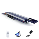 5-Axle Metal Semi Trailer for TAMIYA 1/14 Scale RC Tractor Truck Remote Control Dumper