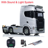 1/14 RC Tractor Truck 56373 Remote Control Assembled Vehicle 6X4 770S 3-Speed Light Sound