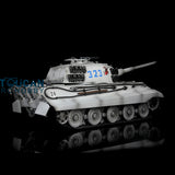 1/16 Scale TK7.0 Henglong FPV Barrel Recoil King Tiger RC RTR Tank 3888A 360 Turret Metal Tracks Sprockets Idlers Wheels