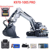 Kabolite 1/14 RC Hydraulic Equipment Truck Radio Control Excavator Construction Vehicle K970 100S Pro Pl18EVlite Hobby Models