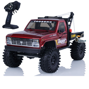 CROSSRC EMO X3 4WD 1/8 RC Rescue Towing Car 4x4 Remote Control Crawler Car Model Brushed Motor ESC X10 Radio Differential Lock