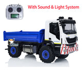 Metal 4x4 1/14 RC Hydraulic Dumper Electric Trucks Remote Controlled Tipper Dump Car Hobby Models DIY PNP Special Version