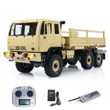 Cross RC FC6 1:12 RTR RC Military Truck Model Cars 6WD Off-road Vehicle with Light Sound System Smoke Unit Painted and Assembled