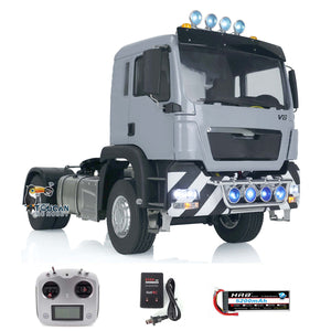 TOUCAN Painted Remote Control Tractor Trucks 1:14 Scale TGS 4x2 Metal Chassis RTR RC Car Models