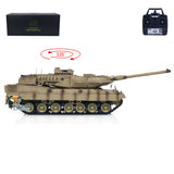 Tongde 1/16 RC Infrared Battle Tank German Leopard2A7 Electric Military Armored Vehicle Smoke Unit Light Sound