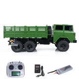 1/12 Scale CROSSRC XC6 RTR RC Military Truck Crawler 6WD Sounds Smoke Ready to Run