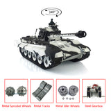 2.4G Henglong 1/16 Scale TK7.0 Upgraded German King Tiger Ready To Run Remote Controlled Tank 3888A Metal Tracks Sprockets Idlers