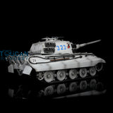 Henglong 1/16 TK7.0 Customized Ver FPV Barrel Recoil King Tiger Remote Controlled Ready To Run Tank 3888A Metal Road Wheels
